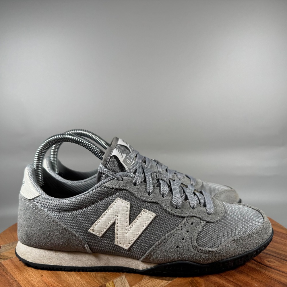 New Balance‎ 402 Womens Grey Suede Mesh Low Top Sneakers WL402GR Size 8